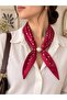 New Style Women's Scarf with Pearls and Magnets - 2