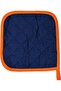 Oven Glove and Pot Holder Set with Insulated Surfaces | Heat Resistant Pot Holders | Blue-PR496 - 4