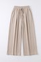 Wide Leg Trousers 202714 - Stone Color - 5