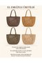 Handmade Straw Handle Bag, Paper Rope Hand Knitted Bag, Beach Bag, Straw Bag, Handmade Bag - 5