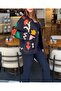 Floral Embroidered Design Jacket - 4