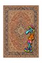 Sdtplus Retro Character Pattern Woven Base Decorative Digital Printing Carpet Sdtplus23
