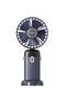 Asonic afn28 navy blue 500mah 3-speed foldable mini usb fan with digital display