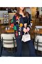 Floral Embroidered Design Jacket - 8
