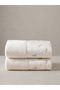 Serpenti 2-Piece Embroidered Hand Towel Set 50X90 cm - 2