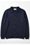 Thick Polo Collar Men's Knitwear Cardigan