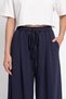 Wide Leg Trousers 202714 - Dark Blue - 3