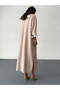Rochie maxi, bej - S - 2