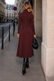 Women's Turtleneck Long Sleeve Slit Midi Dress Timeless Elegance New Season - 3