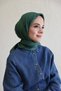 Flush viscose scarf