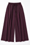 Wide Leg Trousers 202714 - Bordo - 5