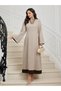 Rochie maxi, bej - M - 7