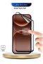 Screen protector For Oppo A7 Pro Max 5G 2026 Premium Nano Ceramic Full Glue Full Cover Matte Flexible Clear/Black - 3