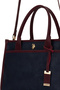 Navy Blue-Claret Red Women's Shoulder Bag Us26615 - 2