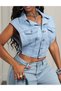 Vest, Blue