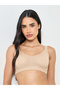 Solid Texture Padded Non Wired T-Shirt Bra