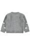 Civil Girl's Heart Cardigan |   Knitwear Long Sleeve Crew Neck |   School Nursery and Daily Use - Gray - 2