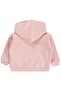 Ruffled Sweatshirt with Kangaroo Pocket for 2-5 Years Old - Pink - 3