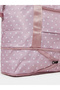 Lilac Polka Dot Gym Bag - 4
