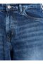 Blue Mid Washed Relaxed Fit Denim Jeans - 3