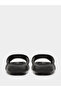 Black Textured Comfort Slides - 4