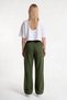 Women's Muslin Look Palazzo Sweatpants - 5