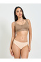 Solid Texture Padded Non Wired T-Shirt Bra - 2