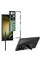 Galaxy S24 Ultra Case with Camera Protection Transparent Design Tkng Lego Stand Case - 4