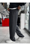 Black Washed Pipe Leg Sweatpants Tw-7089 - 4