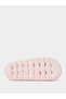 Pink Solid Comfort Slides - 6