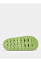 Olive Solid Comfort Slides - 6