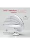 Makeup Mirror with Lights, Strong Suction Cup Vanity Mirror, 10X Magnifying Lighted Vanity Da - 5