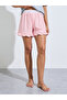Multi-Color Solid T-Shirt And Striped Shorts Pyjama Set - 5