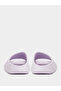 Purple Solid Comfort Slides - 4