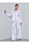 Multi-Color All Over Floral Print Shirt And Wide Leg Pants Pyjama Set
