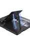 Galaxy Z Fold 6 Case Carbon Fiber Leather Card Holder Omsy Right Angle Opening Card Holder Case - 4