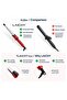 Conical Hair Curling Wand, Anti-slip Diamond Grip Curling Iron with Adjustable Temperature, Professional Hair Styling Tool for Natural Waves & Tight Curls - 3