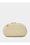 Gold Zip-Closure Acrylic Clutch With Gold Tone Accent - 3