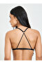 Solid Lace Padded Non Wired Bulk Front Bralette - 4