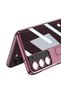 Galaxy S23 Case with Camera Protection Transparent Design Senk Lego Stand Case - 5