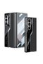 Galaxy Z Fold 6 Case Ultra Slim with Camera Protection Pc + Carbon Fiber Design Back Surface Tkng Poligan Case