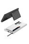 Galaxy S24 Ultra Artificial Leather Back Surface Omsy Card Holder Silicone Case - 5
