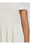 Lace Off Shoulder A-Line Maxi Dress - 3