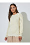 Off White Long Sleeves Regular Fit Knit Sweater - 3
