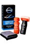 Smart Shield Windshield Cleaner & Protector Kit Protective Coating, Microfibre Cloth Included, Sponge & Gloves Included, Multi-Surface Cleaning, Spray Bottle