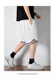 Men White Solid Knee-Length Shorts - 2