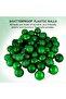 Christmas Tree Ornaments, 24-Piece Shatterproof Green Baubles Set, 6cm Mixed Texture Balls with Shiny, Matte, Glitter Finish, Holiday Decoration with Hanging Rope - 4