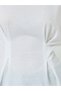Plain Waist-Cinched Long Sleeve T-Shirt - 4
