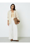 Beige Regular Fit Button-Up Shirt - 2