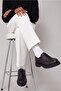 Gorki Genuine Leather Lace-Up Thick Sole Men's Classic Casual Shoes - 5